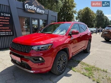 Червоний Джип Compass, об'ємом двигуна 2.36 л та пробігом 94 тис. км за 17900 $, фото 1 на Automoto.ua