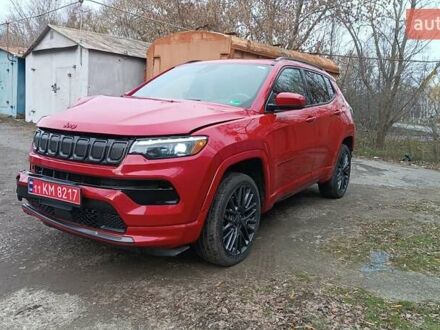 Красный Джип Компас, объемом двигателя 2.4 л и пробегом 91 тыс. км за 15000 $, фото 1 на Automoto.ua