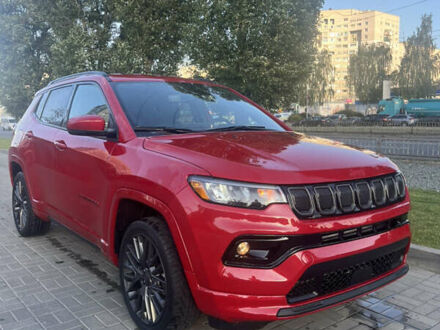 Джип Компас 2022 в Славянске на Automoto.ua Красный Джип Компас, объемом двигателя 0 л и пробегом 46 тыс. км за 21000 $, фото 1 на Automoto.ua