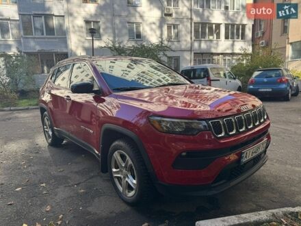 Червоний Джип Compass, об'ємом двигуна 2 л та пробігом 72 тис. км за 17900 $, фото 1 на Automoto.ua