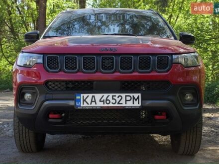 Червоний Джип Compass, об'ємом двигуна 2 л та пробігом 34 тис. км за 22800 $, фото 1 на Automoto.ua