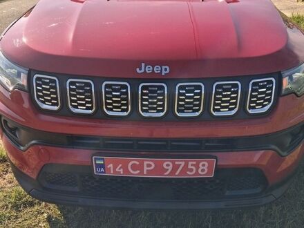 Червоний Джип Compass, об'ємом двигуна 2 л та пробігом 90 тис. км за 17300 $, фото 1 на Automoto.ua