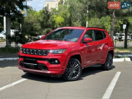 Червоний Джип Compass, об'ємом двигуна 2 л та пробігом 57 тис. км за 19999 $, фото 1 на Automoto.ua