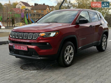 Джип Компас 2024 в Хмельницком на Automoto.ua Красный Джип Компас, объемом двигателя 2 л и пробегом 1 тыс. км за 23999 $, фото 1 на Automoto.ua