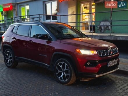 Червоний Джип Compass, об'ємом двигуна 2 л та пробігом 45 тис. км за 19990 $, фото 1 на Automoto.ua