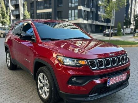 Красный Джип Компас, объемом двигателя 2 л и пробегом 17 тыс. км за 19500 $, фото 1 на Automoto.ua
