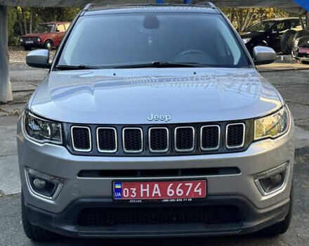 Сірий Джип Compass, об'ємом двигуна 2.4 л та пробігом 194 тис. км за 14300 $, фото 1 на Automoto.ua