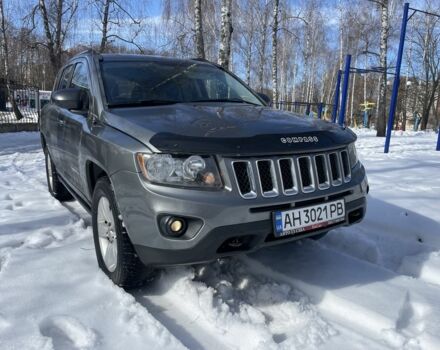 Серый Джип Компас, объемом двигателя 2.4 л и пробегом 180 тыс. км за 8800 $, фото 1 на Automoto.ua