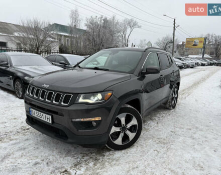 Серый Джип Компас, объемом двигателя 2.4 л и пробегом 115 тыс. км за 15900 $, фото 1 на Automoto.ua