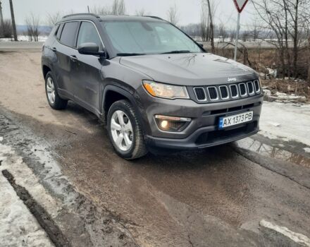 Серый Джип Компас, объемом двигателя 2.4 л и пробегом 75 тыс. км за 17000 $, фото 1 на Automoto.ua