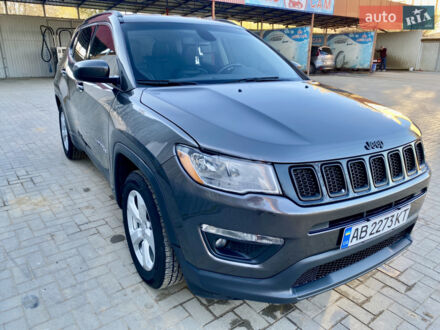 Сірий Джип Compass, об'ємом двигуна 2.4 л та пробігом 136 тис. км за 14800 $, фото 1 на Automoto.ua