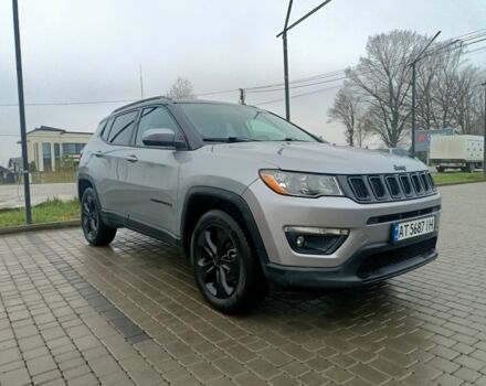 Серый Джип Компас, объемом двигателя 2.4 л и пробегом 105 тыс. км за 350 $, фото 1 на Automoto.ua