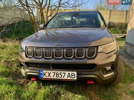 Джип Компас 2021 в Харькове на Automoto.ua Серый Джип Компас, объемом двигателя 2.36 л и пробегом 46 тыс. км за 19500 $, фото 1 на Automoto.ua