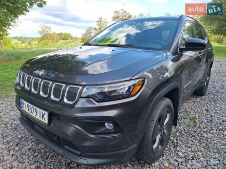 Джип Compass 2021 у Полтаві на Automoto.ua Сірий Джип Compass, об'ємом двигуна 2.36 л та пробігом 44 тис. км за 22000 $, фото 1 на Automoto.ua