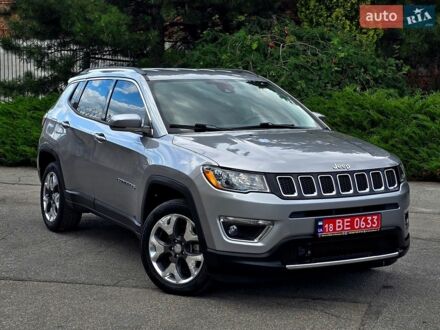 Сірий Джип Compass, об'ємом двигуна 2.4 л та пробігом 123 тис. км за 15500 $, фото 1 на Automoto.ua