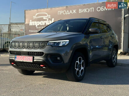 Джип Компас 2021 в Харькове на Automoto.ua Серый Джип Компас, объемом двигателя 2.36 л и пробегом 90 тыс. км за 21250 $, фото 1 на Automoto.ua