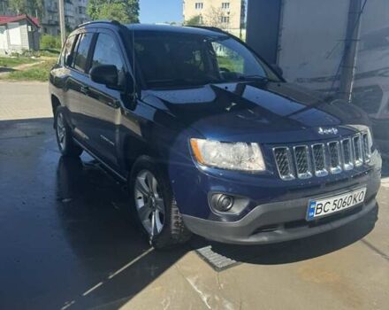 Синий Джип Компас, объемом двигателя 2.4 л и пробегом 160 тыс. км за 8500 $, фото 1 на Automoto.ua