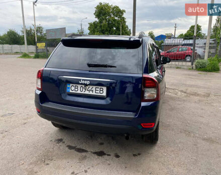 Синий Джип Компас, объемом двигателя 2 л и пробегом 157 тыс. км за 9600 $, фото 6 на Automoto.ua