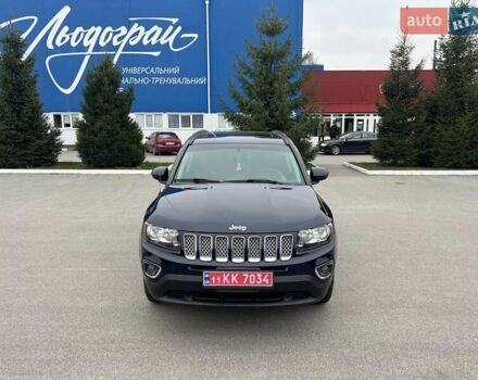 Синий Джип Компас, объемом двигателя 2.36 л и пробегом 140 тыс. км за 11900 $, фото 1 на Automoto.ua