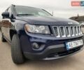 Синий Джип Компас, объемом двигателя 2 л и пробегом 124 тыс. км за 11500 $, фото 1 на Automoto.ua