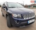 Синий Джип Компас, объемом двигателя 2 л и пробегом 122 тыс. км за 11500 $, фото 1 на Automoto.ua