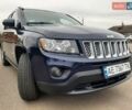 Синий Джип Компас, объемом двигателя 2 л и пробегом 122 тыс. км за 11500 $, фото 1 на Automoto.ua