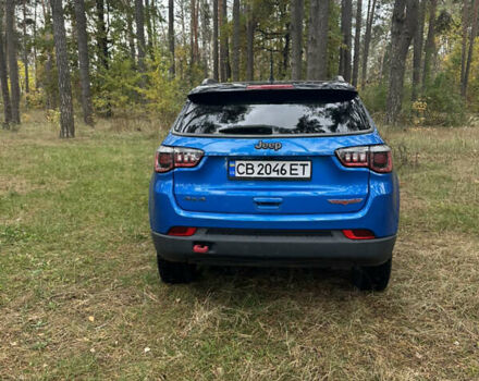Джип Compass 2017 у Чернігові на Automoto.ua Синій Джип Compass, об'ємом двигуна 2.4 л та пробігом 162 тис. км за 18500 $, фото 17 на Automoto.ua