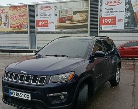 Синий Джип Компас, объемом двигателя 2.36 л и пробегом 120 тыс. км за 14950 $, фото 2 на Automoto.ua