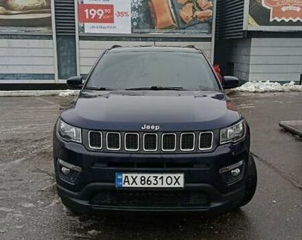 Синий Джип Компас, объемом двигателя 2.36 л и пробегом 120 тыс. км за 14950 $, фото 1 на Automoto.ua