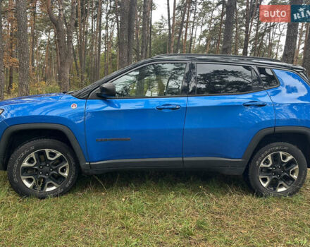 Джип Compass 2017 у Чернігові на Automoto.ua Синій Джип Compass, об'ємом двигуна 2.4 л та пробігом 162 тис. км за 18500 $, фото 12 на Automoto.ua