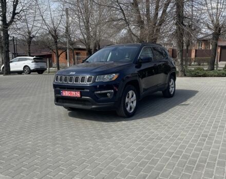 Синий Джип Компас, объемом двигателя 2.4 л и пробегом 152 тыс. км за 13900 $, фото 1 на Automoto.ua