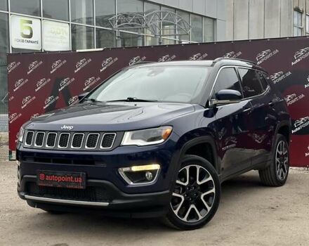 Синий Джип Компас, объемом двигателя 2.4 л и пробегом 121 тыс. км за 16800 $, фото 2 на Automoto.ua