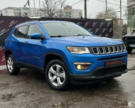 Синий Джип Компас, объемом двигателя 2.4 л и пробегом 61 тыс. км за 15200 $, фото 2 на Automoto.ua