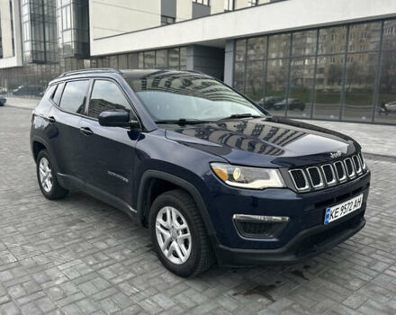 Синий Джип Компас, объемом двигателя 2.4 л и пробегом 106 тыс. км за 13900 $, фото 3 на Automoto.ua