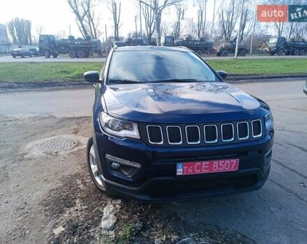 Синий Джип Компас, объемом двигателя 2.36 л и пробегом 130 тыс. км за 14500 $, фото 1 на Automoto.ua