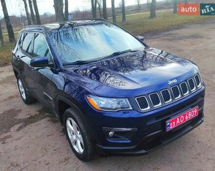Синий Джип Компас, объемом двигателя 2.4 л и пробегом 188 тыс. км за 13499 $, фото 1 на Automoto.ua
