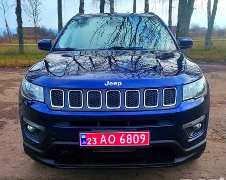 Синій Джип Compass, об'ємом двигуна 2.4 л та пробігом 189 тис. км за 13499 $, фото 1 на Automoto.ua