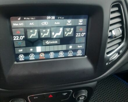 Синий Джип Компас, объемом двигателя 2.4 л и пробегом 191 тыс. км за 16000 $, фото 5 на Automoto.ua