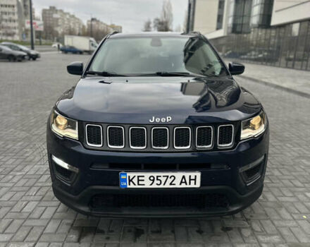Синий Джип Компас, объемом двигателя 2.4 л и пробегом 106 тыс. км за 13900 $, фото 1 на Automoto.ua