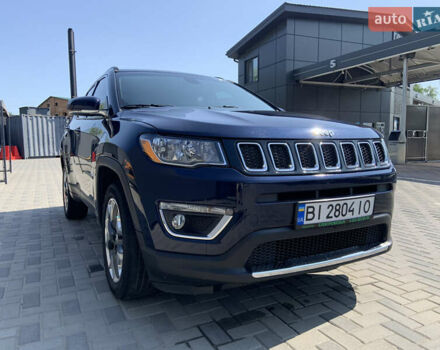 Синий Джип Компас, объемом двигателя 2.36 л и пробегом 103 тыс. км за 14800 $, фото 1 на Automoto.ua