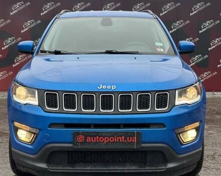 Синий Джип Компас, объемом двигателя 2.4 л и пробегом 61 тыс. км за 15200 $, фото 1 на Automoto.ua