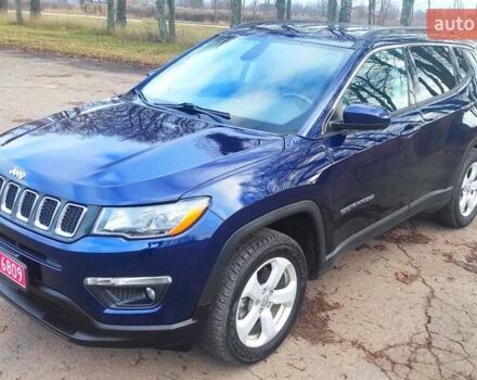 Синий Джип Компас, объемом двигателя 2.4 л и пробегом 188 тыс. км за 13499 $, фото 7 на Automoto.ua