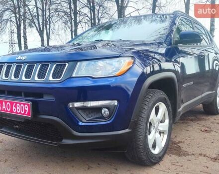 Синий Джип Компас, объемом двигателя 2.4 л и пробегом 188 тыс. км за 13499 $, фото 6 на Automoto.ua