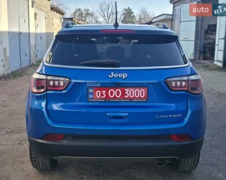 Синий Джип Компас, объемом двигателя 2.4 л и пробегом 138 тыс. км за 15800 $, фото 1 на Automoto.ua