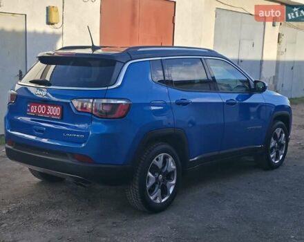 Синий Джип Компас, объемом двигателя 2.4 л и пробегом 138 тыс. км за 15800 $, фото 12 на Automoto.ua