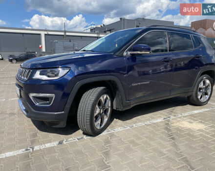 Синий Джип Компас, объемом двигателя 2.36 л и пробегом 175 тыс. км за 16300 $, фото 1 на Automoto.ua