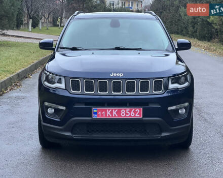 Синий Джип Компас, объемом двигателя 2.4 л и пробегом 64 тыс. км за 14700 $, фото 1 на Automoto.ua