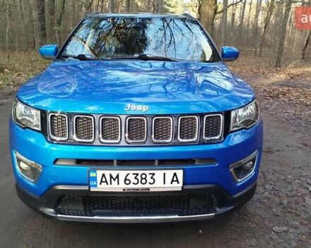 Синий Джип Компас, объемом двигателя 2.36 л и пробегом 102 тыс. км за 16300 $, фото 1 на Automoto.ua