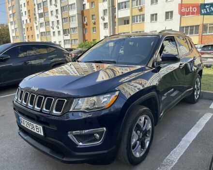 Синий Джип Компас, объемом двигателя 2.4 л и пробегом 62 тыс. км за 19300 $, фото 8 на Automoto.ua