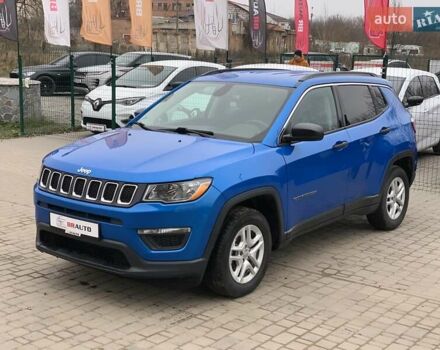 Синий Джип Компас, объемом двигателя 2.4 л и пробегом 132 тыс. км за 15555 $, фото 1 на Automoto.ua